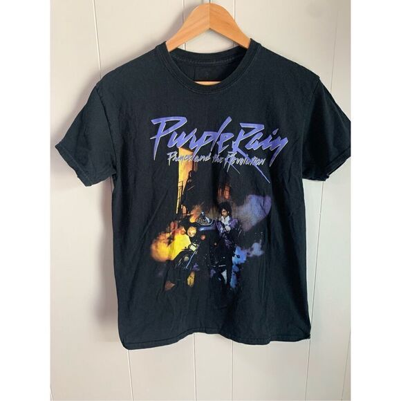 Prince and The Revolution Purple Rain Graphic Album Cover T-Shirt, Sz M - Picture 1 of 5